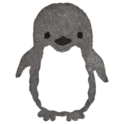 【フリー素材ずーあん】の無料素材-アデリーペンギンのイラスト