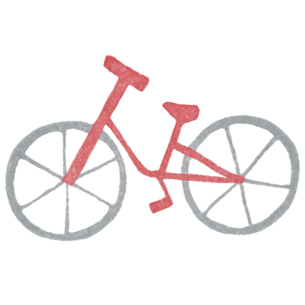 商用利用もOKな無料イラストサイト【フリー素材ずーあん】の自転車イラスト